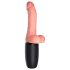 King Cock Plus 6,5" - realistisk dildo med vibration - hudfärgad