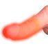 King Cock Plus 6,5" - realistisk dildo med vibration - hudfärgad
