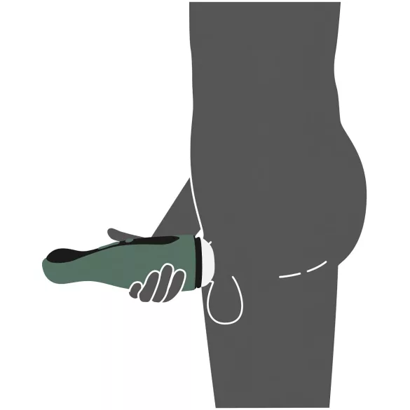 Rebel - Masturbator - Sug och vibration - Uppladdningsbar