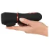 Rebel - penistoppvibrator med batteri och 2 motorer - svart