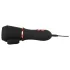 Rebel - penistoppvibrator med batteri och 2 motorer - svart