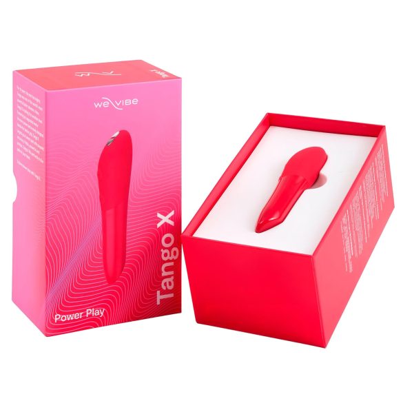 We-Vibe Tango X - uppladdningsbar stavvibrator - vattentät - korall