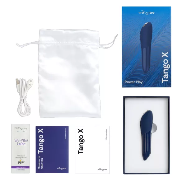 We-Vibe Tango X - stavvibrator - vattentät - blå