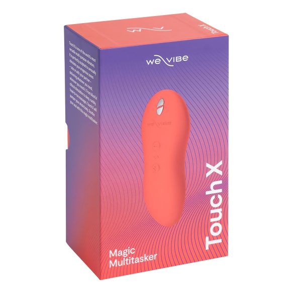 We-Vibe Touch X - uppladdningsbar, vattentät klitorisvibrator (korall)
