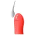 We‑Vibe Touch X - uppladdningsbar, vattentät klitorisvibrator (korall)