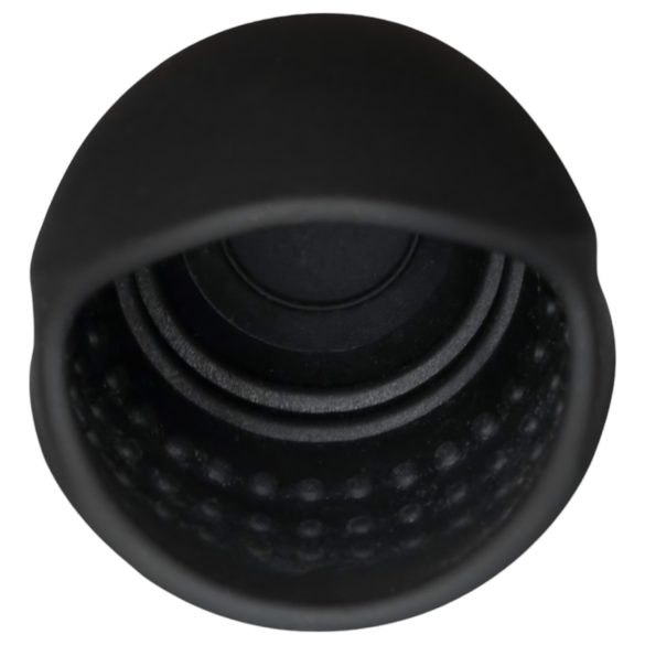 Rebel - penissvibrator med dilator - svart