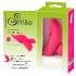 SMILE Licking - luftvågs- och tungfingervibrator (rosa)