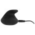 Rebel 2i1 - Trådlös analvibrator med penisring (svart)