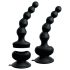 3Some Wall Banger Beads - prostata vibrator (svart)