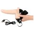 You2Toys Strap-on - ihålig, justerbar vibrator (natur)