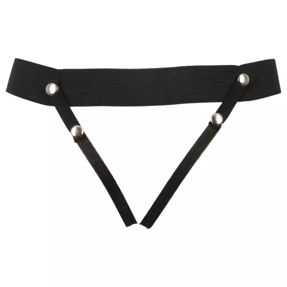 You2Toys - Strap-on dildo med vibrator - ihålig - natur