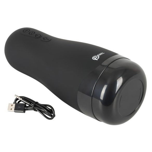 Rebel - masturbator med värme och 3 funktioner