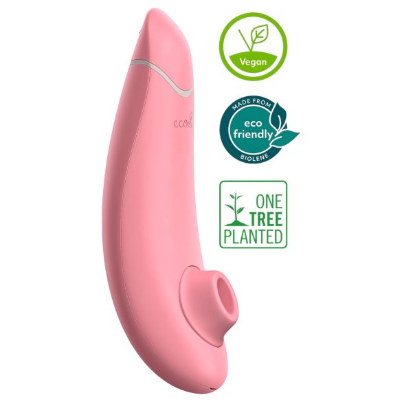 Womanizer Premium Eco - uppladdningsbar luftvibrator för klitoris (rosa)