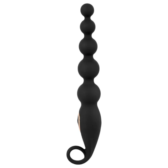 ANOS - analkulor med vibrator - svart