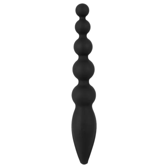 ANOS - analkulor med vibrator - svart