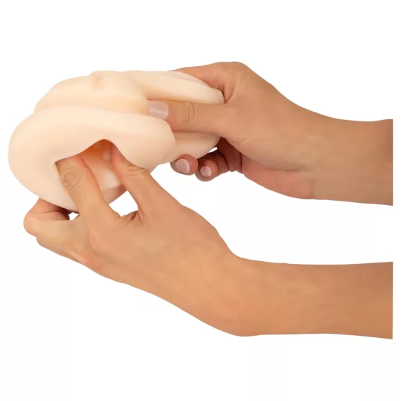 WYNE 01 - masturbator med vibration sug värme - svart