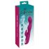SMILE - Flexibel vibrator för A- och G-punkt med klitorisstimulering (lila)