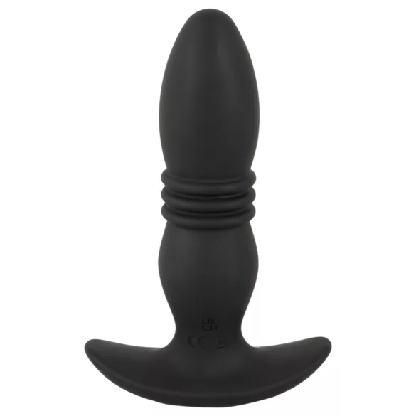 ANOS - analvibrator med fjärrkontroll - svart