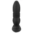 ANOS - analvibrator med fjärrkontroll - svart