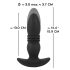 ANOS - trådlös analstöta vibrator (svart)