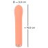 You2Toys Peachy! Mini G-punkt Vibrator med batteri (Persika)