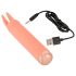 You2Toys peachy! mini bunny - kanin klitorisvibrator (persika)