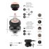You2Toys CUPA Mini - värmande massagevibrator (svart)