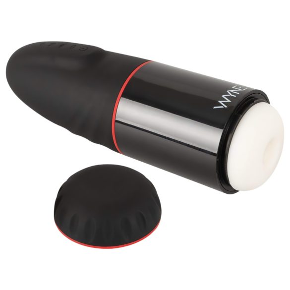 WYNE 02 - Uppladdningsbar sugande vibrator (svart-vit)