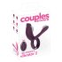 Couples Choice - Lila Uppladdningsbar Penisring med Fjärrkontroll