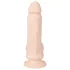 Nature Skin - vibrator med fjärrkontroll - hudfärgad