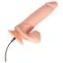 Nature Skin - vibrator med fjärrkontroll - hudfärgad