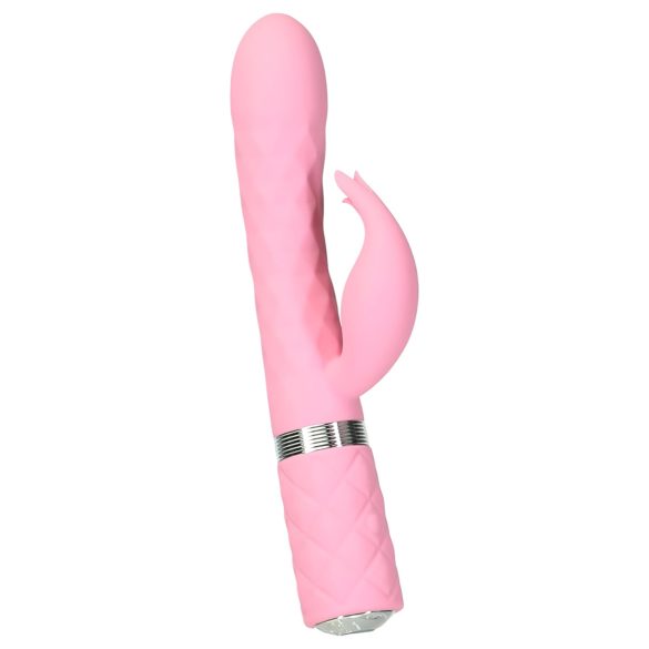 Pillow Talk Lively - uppladdningsbar vibrator med klitorisarm (rosa)