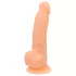 Naked Addiction - roterande dildo vibrator - 20 cm - natur