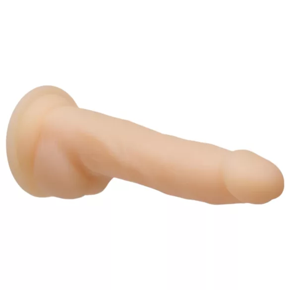 Naked Addiction - roterande dildo vibrator - 20 cm - natur