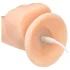 Naked Addiction - roterande dildo vibrator - 20 cm - natur