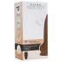 Naked Addiction Rotating 7 - roterande vibrator (18 cm) - naturfärg