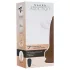 Naked Addiction Rotating 7 - roterande vibrator (18 cm) - naturfärg