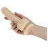 Naked Addiction Rotating 7 - roterande vibrator (18 cm) - naturfärg