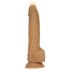 Naked Addiction Thrust 9 - Mörk vibrator (23 cm)