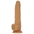 Naked Addiction - Thrusting vibrator - mörk - 23cm