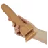 Naked Addiction - Thrusting vibrator - mörk - 23cm