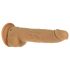 Naked Addiction Thrust 9 - Mörk vibrator (23 cm)