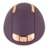 Belou - uppladdningsbar roterande klitorisvibrator - lila