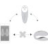 We-Vibe Chorus - uppladdningsbar, smart parvibrator (blå)