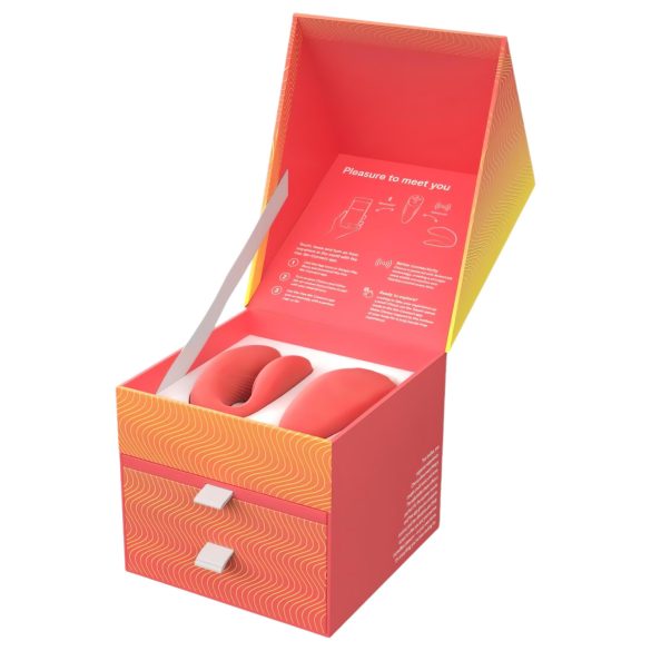 We-Vibe Chorus - parvibrator med appstyrning - uppladdningsbar - orange