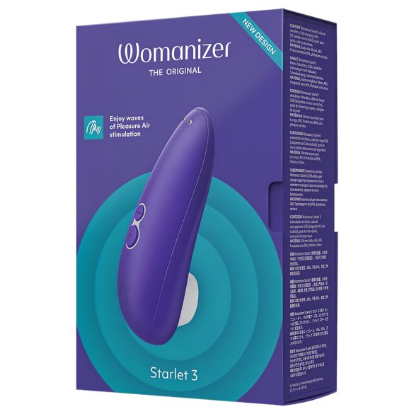 Womanizer - lufttryck vibrator för klitoris - blå