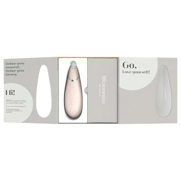 Womanizer - lufttrycksvibrator för klitoris - Premium 2 - vit