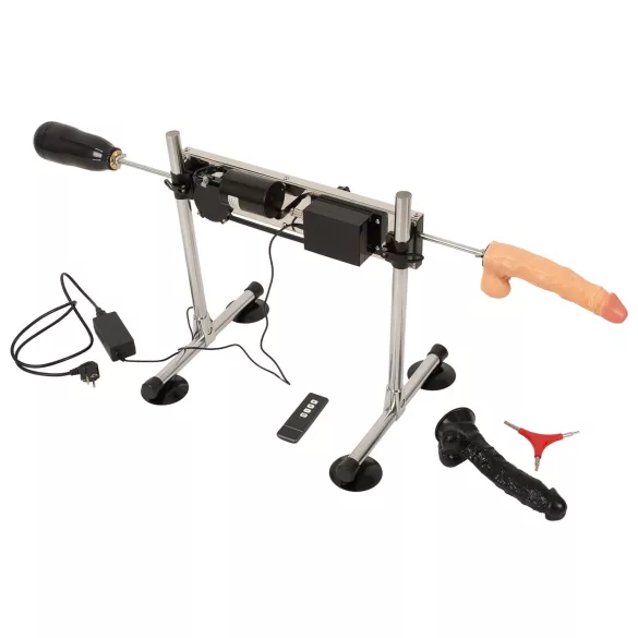 The Banger Fucking Machine - sexmaskin med två dildos och en masturbator