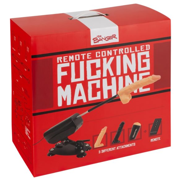 The Banger Sexmaskin - inkl. 2 dildo & 1 konstgjord vagina