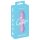 Cuties Mini 3 - laddningsbar, vattentät spiralvibrator (lila)